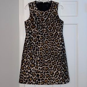 J. Crew leopard jumper
